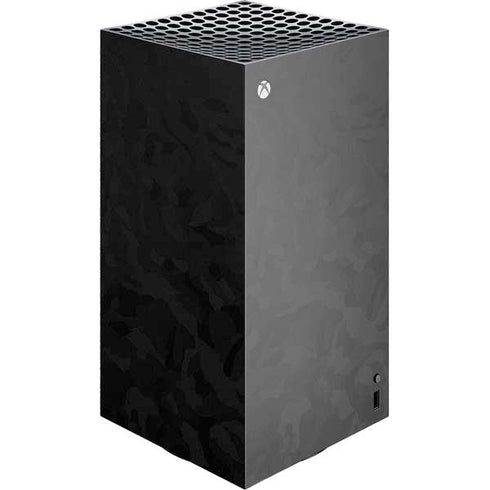 Black Shadow Camo XBox Series X Digital Edition Console Skin